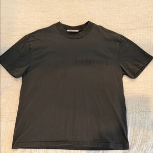 Essentials Charcoal Men's Short Sleeve Tee
